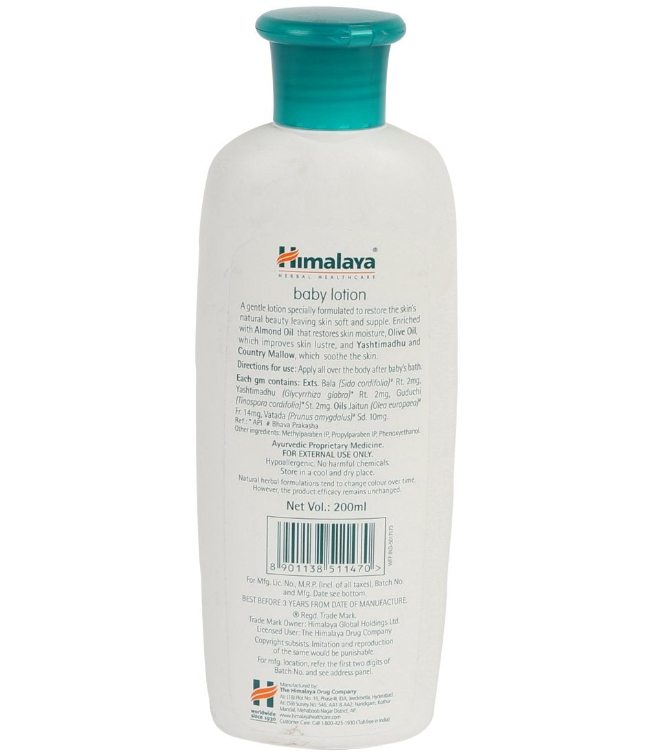 Himalaya Baby Lotion 200ml Himalaya Yallatoys
