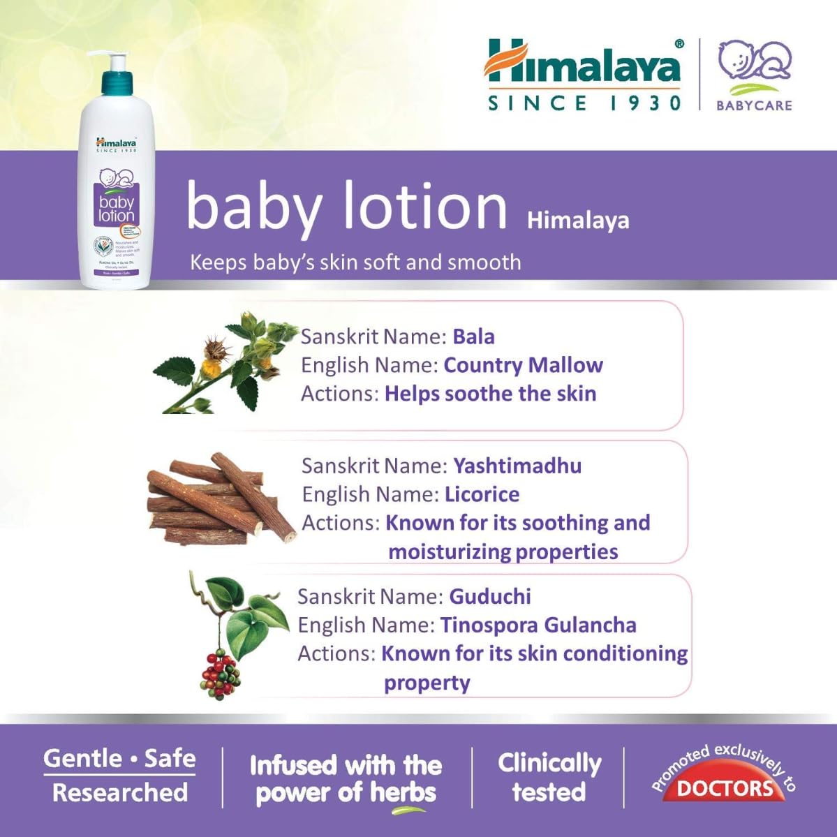 Himalaya Baby Lotion 400ml Himalaya Yallatoys