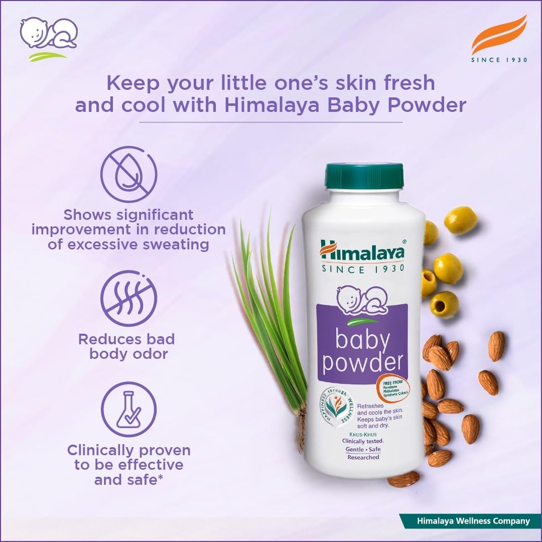 Himalaya Baby Powder 400g Himalaya Yallatoys