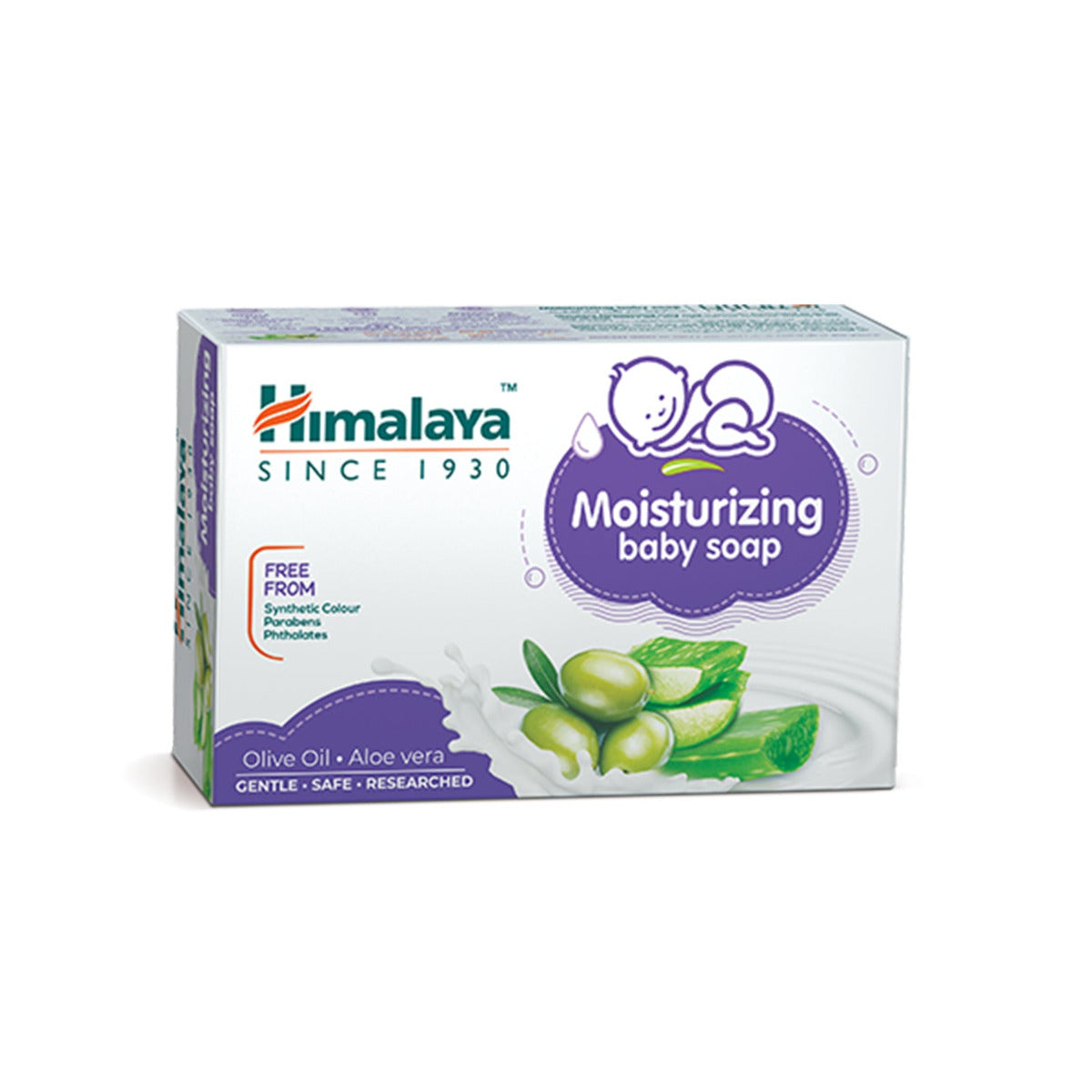 Himalaya Moist  Baby Soap With Aloe 125g Himalaya Yallatoys