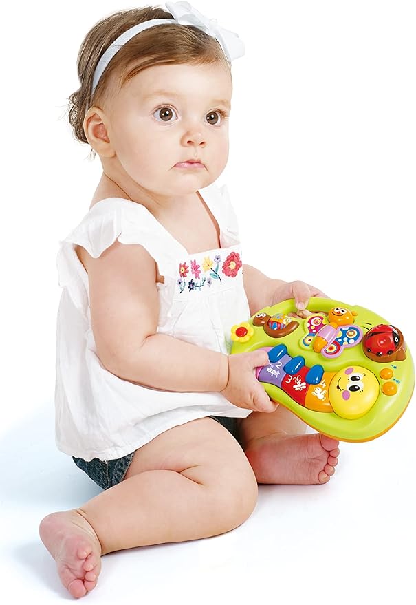 Buy Hola Smiley Face Fun Keyboard with Music & Light | Yallatoys.com