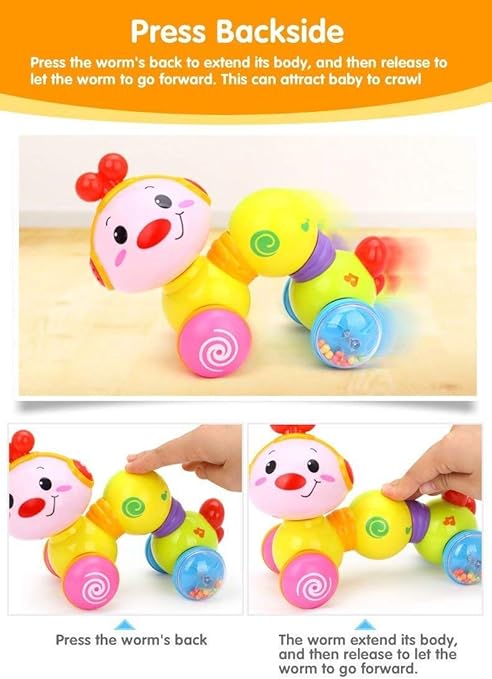 Buy Hola Happy Wiggle Worm With Light & Music | Yallatoys.com