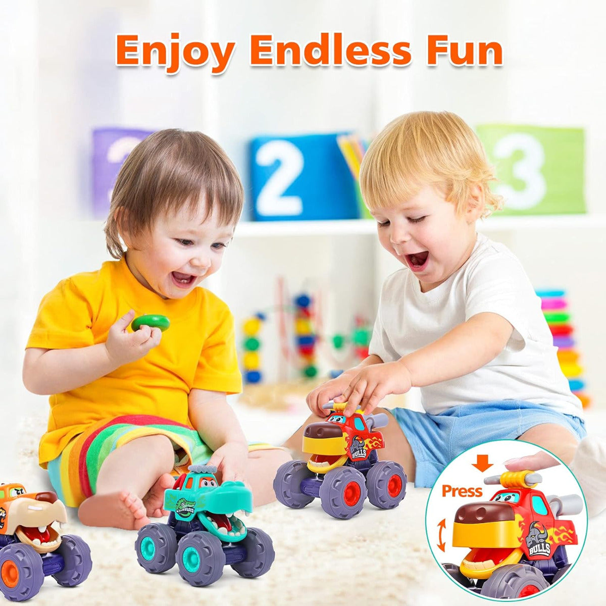 Buy Hola Monster Truck Gift Set (Sold Separately Subject To Availability) | Yallatoys.com