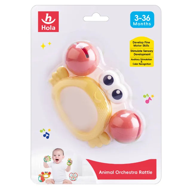 Buy Hola Crab Orchestra Rattle Baby Teether | Yallatoys.com