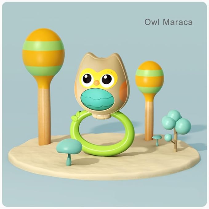 Buy Hola Owl Orchestra Rattle  | Yallatoys.com