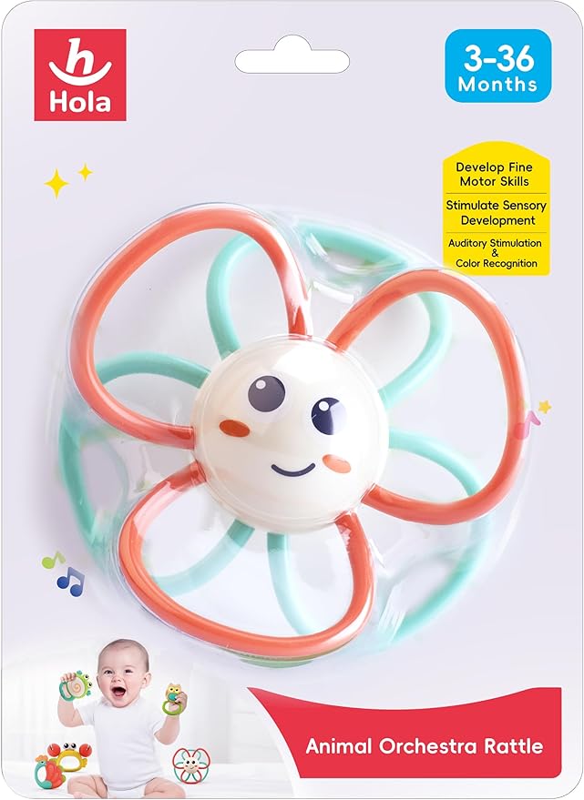 Buy Hola Sunflower Orchestra Rattle | Yallatoys.com