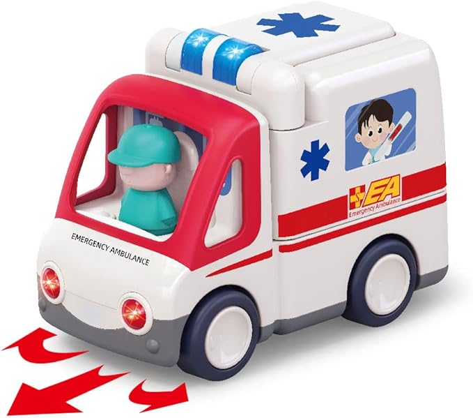 Buy Hola Toy Ambulance with Lights And Sounds | Yallatoys.com