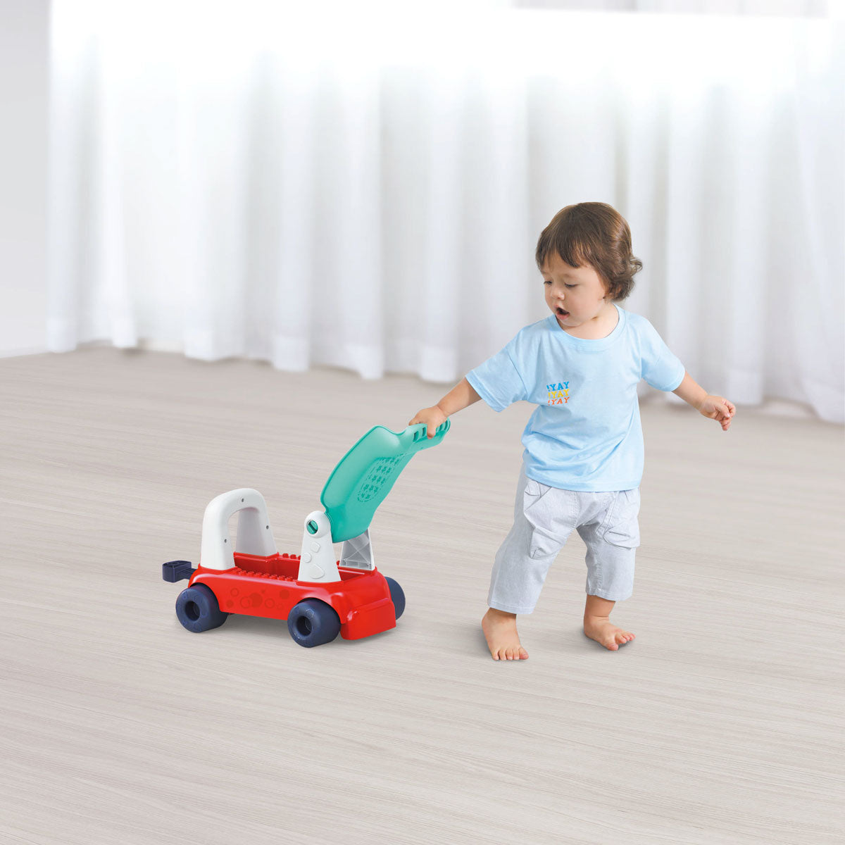 Buy Hola 4 In 1 Smart Learning Push & Ride Train | Yallatoys.com
