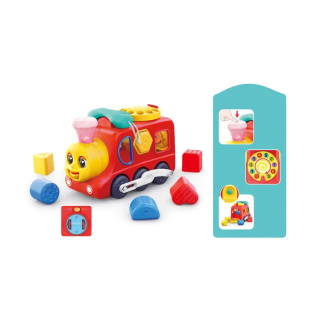 Buy Hola 3 In 1 Early Learning Loco Multicolor | Yallatoys.com