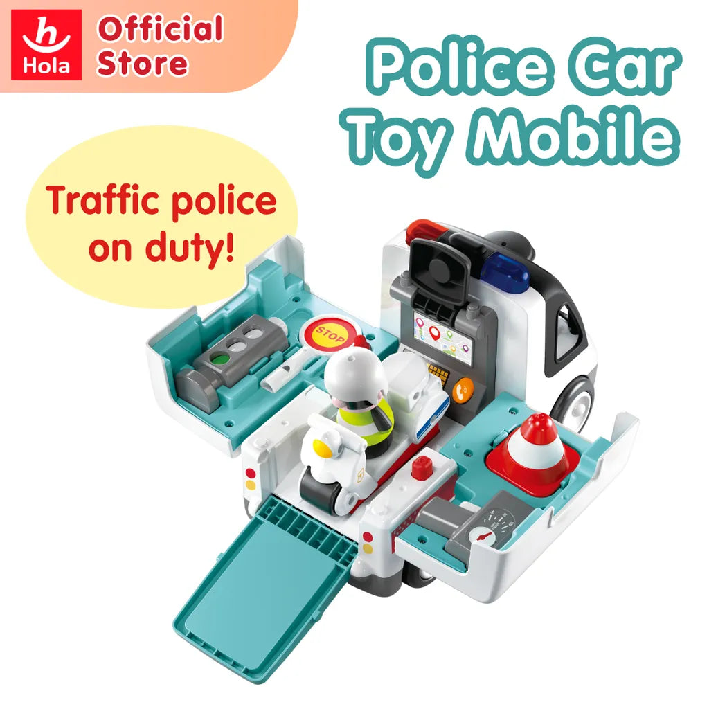 Buy Hola Early Learning Police Car | Yallatoys.com