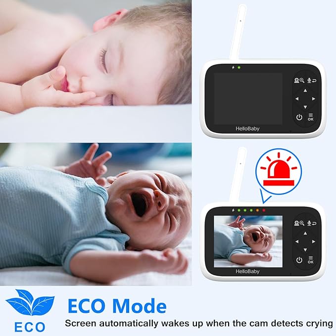 Hello Baby 3.2 Lcd Digital Video Baby Monitor Hello Baby Yallatoys