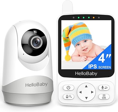 Hello Baby 4 Lcd Portable Video Baby Monitor with Camera and Audio Hello Baby Yallatoys