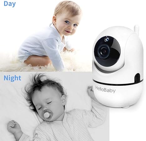 Hello Baby 3.2 Lcd Video Baby Monitor With Remote Camera Pan Tilt Zoom Hello Baby Yallatoys