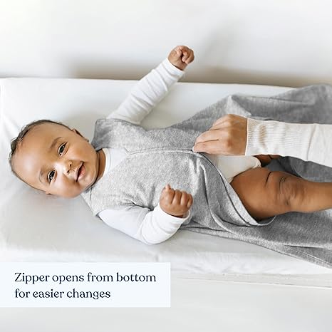Halo Sleep Sack Sleeping Bag 0.5 Tog Cotton Heather Grey 18-36m Halo Yallatoys