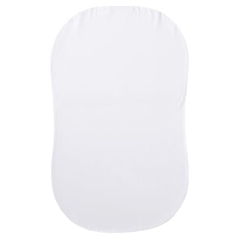 Halo Bassnest Fitted Sheet 100 Percent Cotton White Halo Yallatoys
