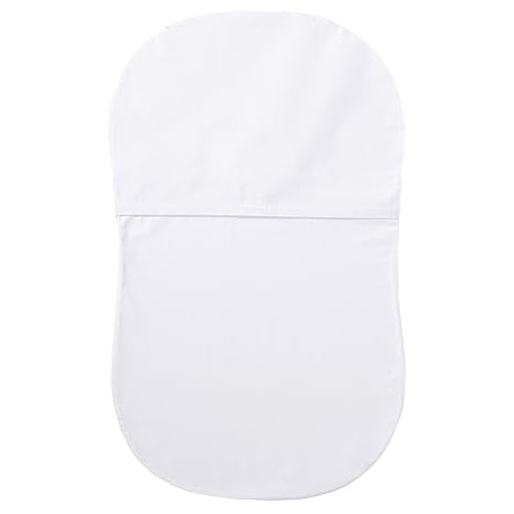 Halo Bassnest Fitted Sheet 100 Percent Cotton White Halo Yallatoys