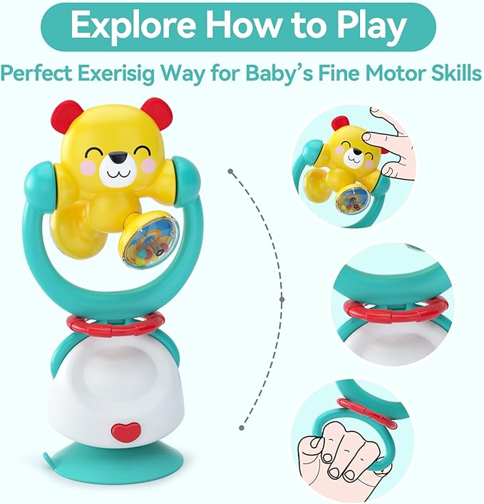 Buy Halo 2 In 1 High Chair Toys & Baby Rattle V1 Toys | Yallatoys.com