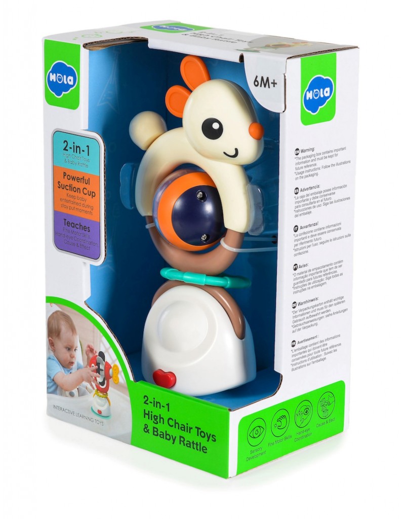 Buy Halo 2 In 1 High Chair Toys & Baby Rattle V2 Toys | Yallatoys.com