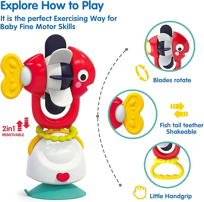 Buy Halo 2 In 1 High Chair Toys & Baby Rattle V3 Toys | Yallatoys.com