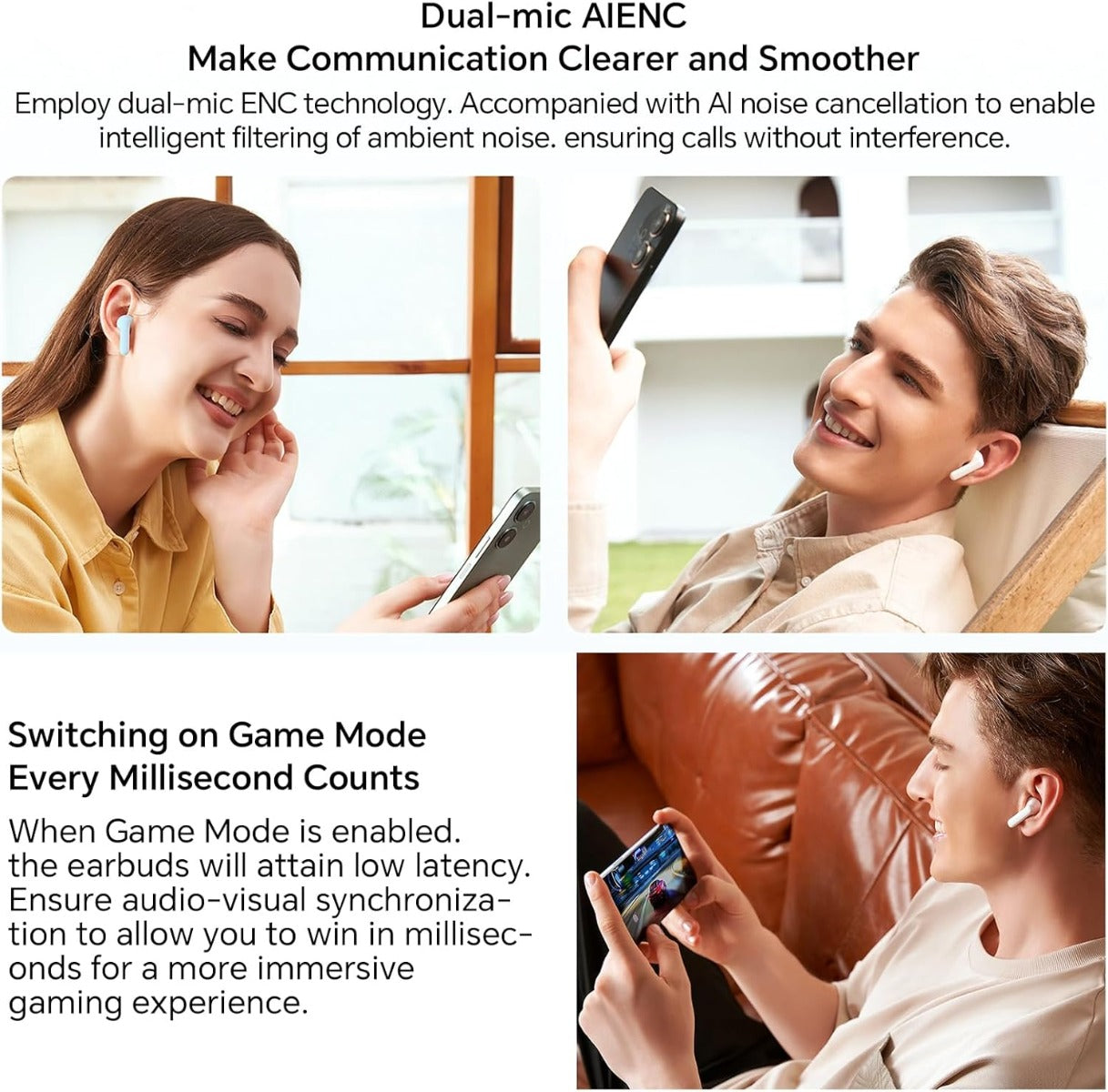 Buy Honor Freebuds X7E Active Noise Cancelling True Wireless Earbuds | Yallatoys.com
