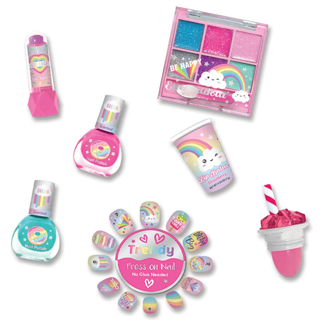 Buy Hot Focus Rainbow Carryall Cosmetic Set Makeup | Yallatoys.com