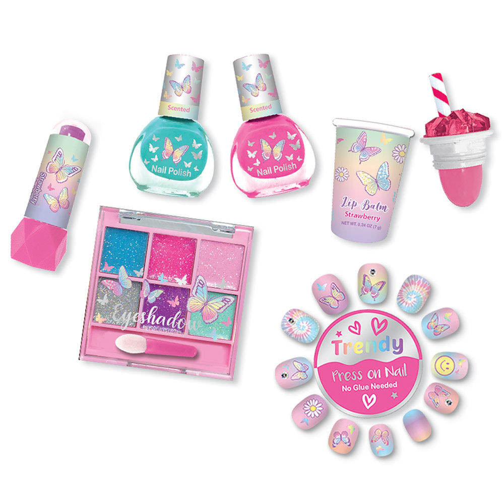 Buy Hot Focus Tye Die Butterfly Carryall Cosmetic Set | Yallatoys.com