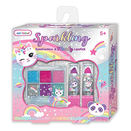 Buy Hot Focus Sparkling Eyeshadow And Moody Lipstick Caticorn | Yallatoys.com