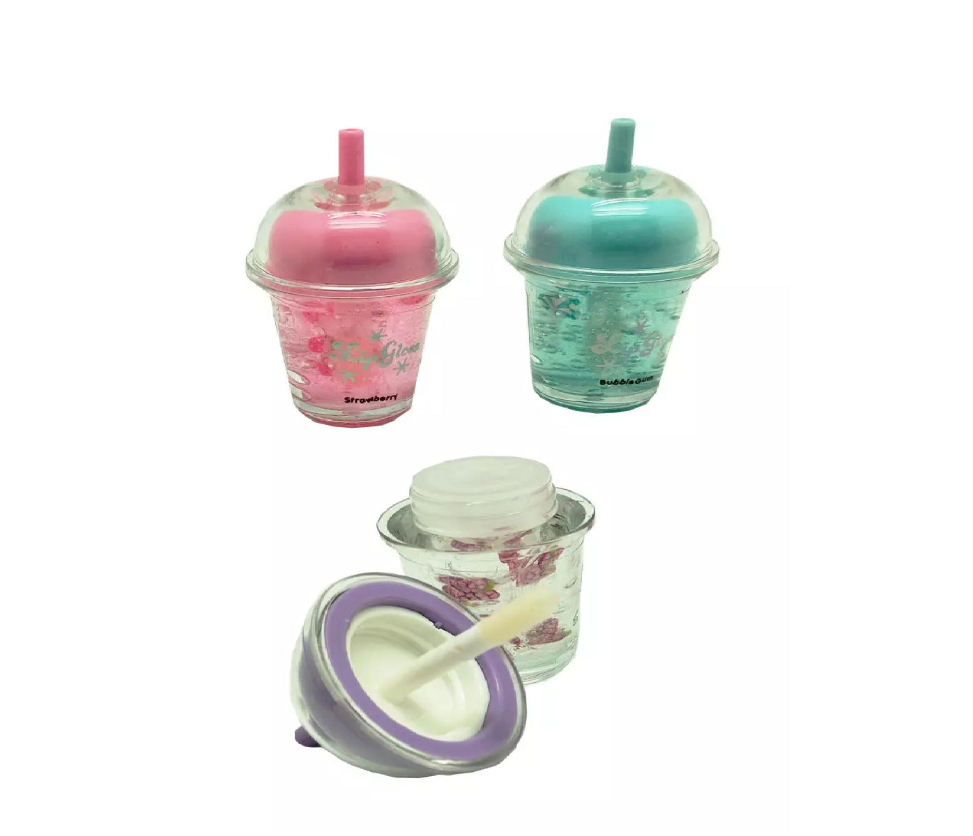 Buy Hot Focus Liplicious Set of 3 Boba Lip Glosses | Yallatoys.com