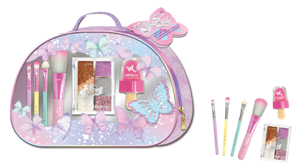 Buy Hot Focus Tie Dye Butterfly Beauty Vibes Makeup Set | Yallatoys.com