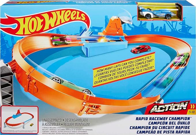 Buy Hot Wheels Action Rapid Raceway Champion | Yallatoys.com