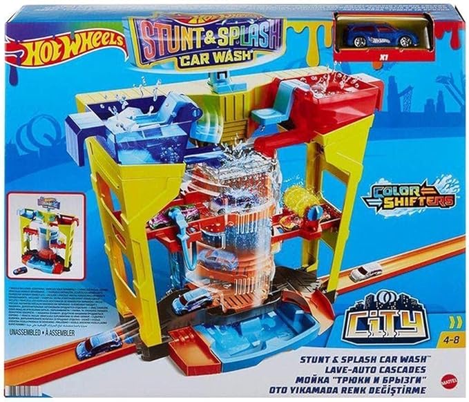 Buy Hot Wheels Stunt and Splash Car Wash | Yallatoys.com