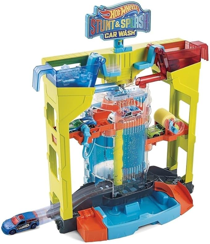 Buy Hot Wheels Stunt and Splash Car Wash | Yallatoys.com