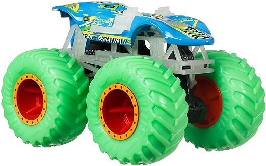 Buy Hot Wheels Monster Trucks 1:64 Glow in the Dark Singles Car (Sold Separately Subject To Availability) | Yallatoys.com