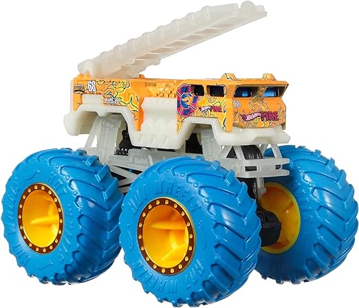 Buy Hot Wheels Monster Trucks 1:64 Glow in the Dark Singles Car (Sold Separately Subject To Availability) | Yallatoys.com