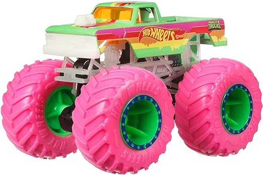 Buy Hot Wheels Monster Trucks 1:64 Glow in the Dark Singles Car (Sold Separately Subject To Availability) | Yallatoys.com