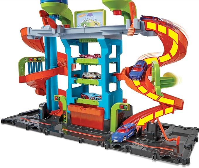 Buy Hot Wheels City Mega Tower Car Wash | Yallatoys.com