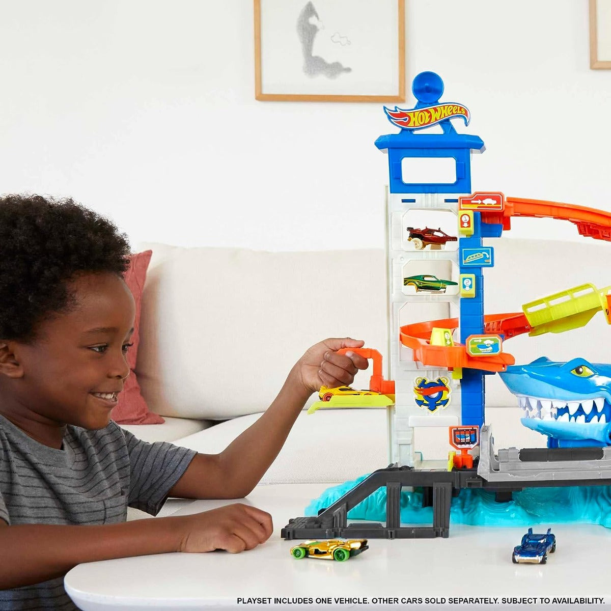 Buy Hot Wheels Attacking Shark Escape Playset | Yallatoys.com