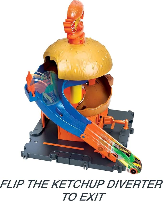 Buy Hot Wheels City Downtown Burger Blitz Playsets | Yallatoys.com