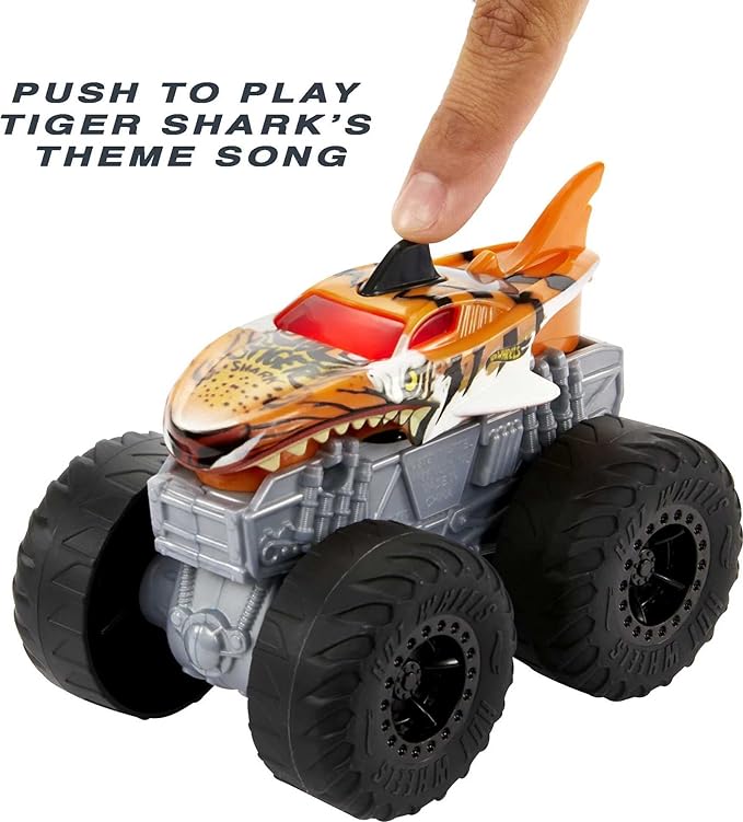 Buy Hot Wheels Monster Trucks 1:43 Lights and Sounds Hero (Sold Separately Subject To Availability) | Yallatoys.com