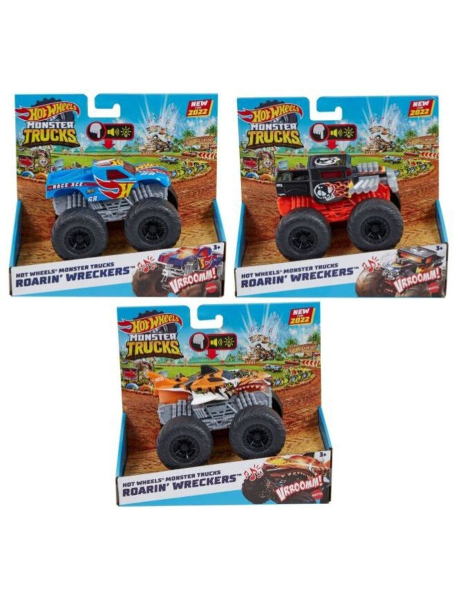 Buy Hot Wheels Monster Trucks 1:43 Lights and Sounds Hero (Sold Separately Subject To Availability) | Yallatoys.com