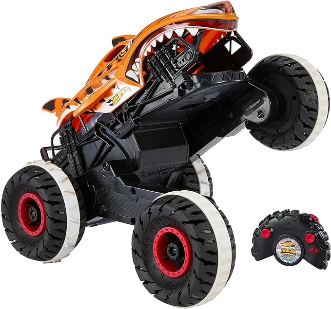 Buy Hot Wheels RC 1:15 Monster Truck Tiger Shark | Yallatoys.com