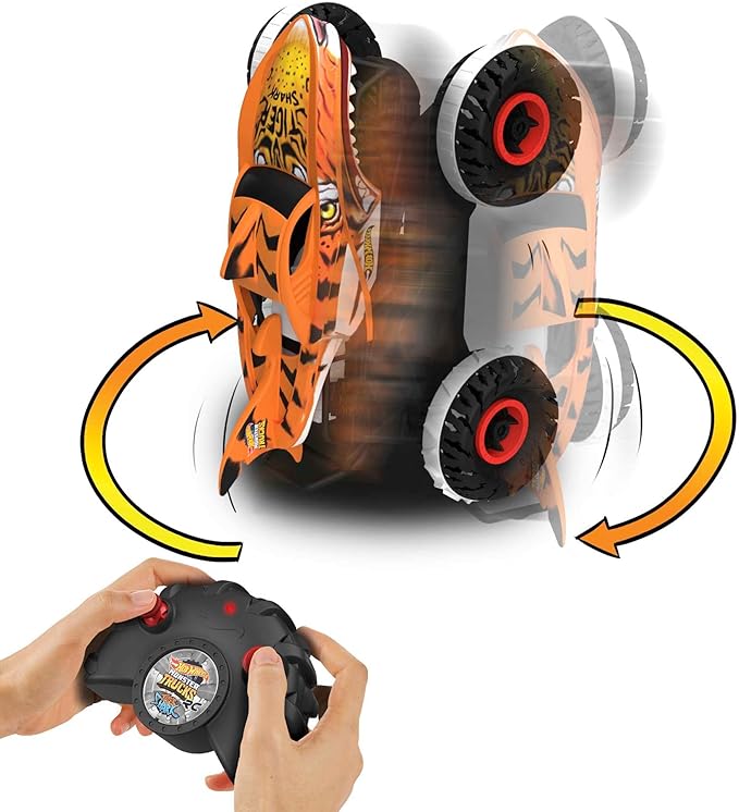 Buy Hot Wheels RC 1:15 Monster Truck Tiger Shark | Yallatoys.com