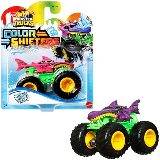 Buy Hot Wheels Monster Trucks Color Shifters Singles (Sold Separately Subject To Availability) | Yallatoys.com
