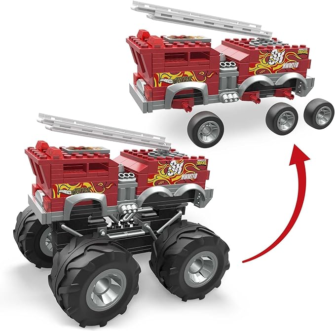 Buy Hot Wheels 5 Alarm Monster Truck and ATV | Yallatoys.com