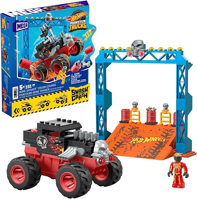 Buy Hot Wheels Smash N Crash Bone Shaker Crush Course | Yallatoys.com