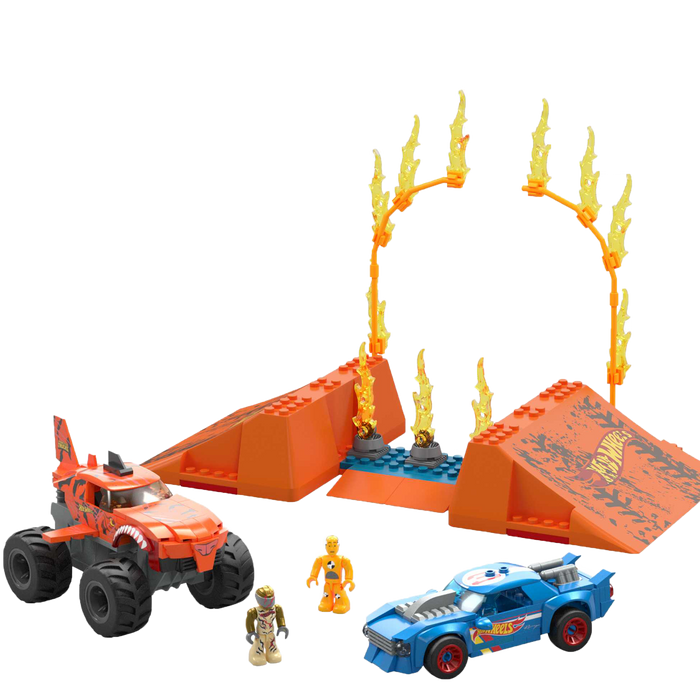 Buy Hot Wheels Smash N Crash Tiger Shark Chomp Course | Yallatoys.com