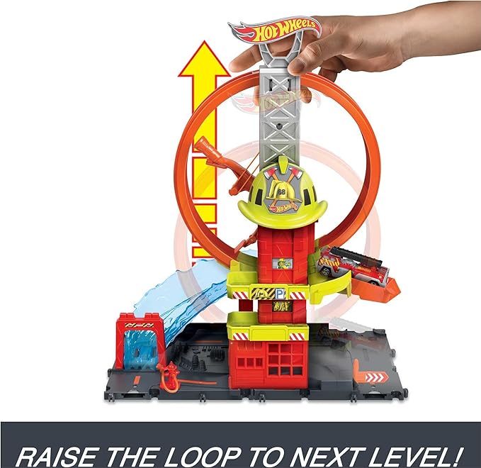 Buy Hot Wheels City Super Fire Station Station | Yallatoys.com
