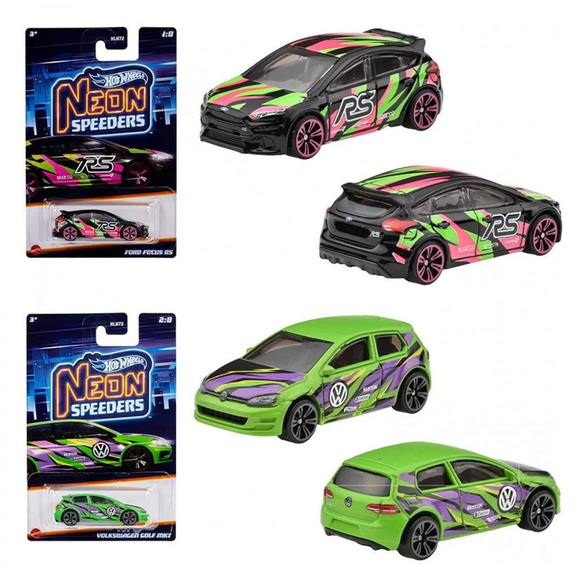 Buy Hot Wheels Neon Speeders Cars (Sold Separately Subjected To Availability) | Yallatoys.com