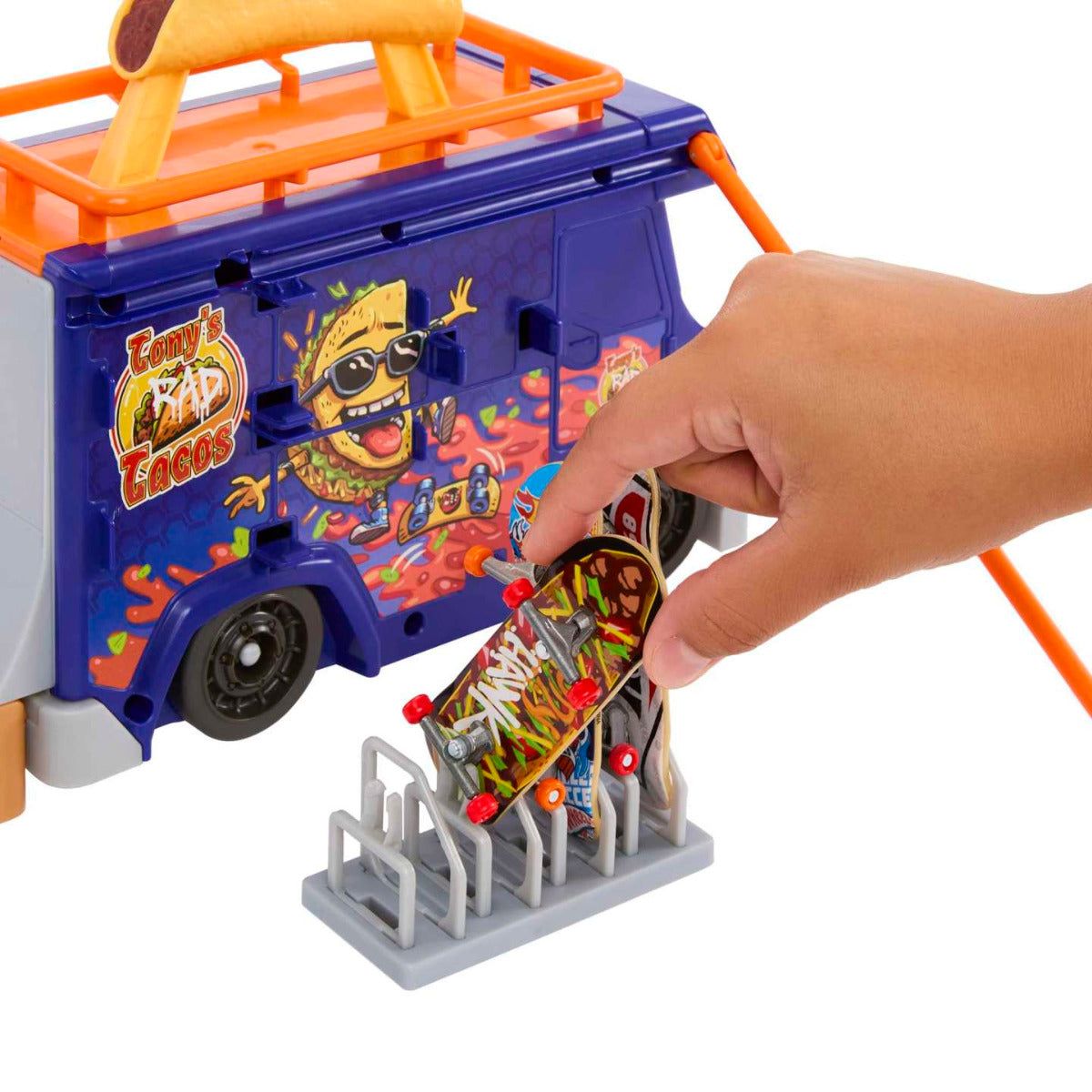 Buy Hot Wheels Skate Tonys Taco Truck Play Case | Yallatoys.com