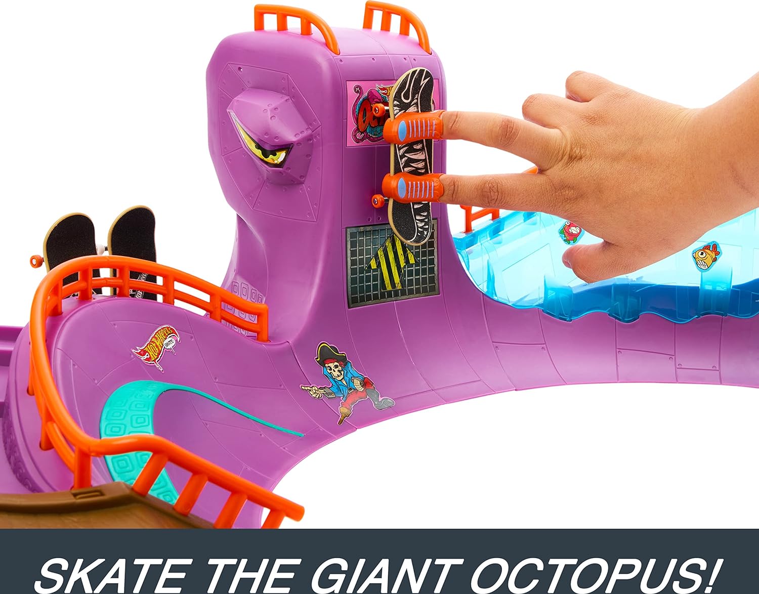 Buy Hot Wheels Skate Octopus Skatepark | Yallatoys.com
